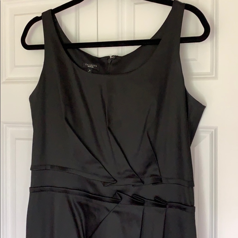 Talbots Satin Cocktail Dress